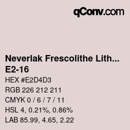 Farbcode: Neverlak Frescolithe Lithox Putop - E2-16 | qconv.com
