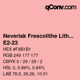 Código de color: Neverlak Frescolithe Lithox Putop - E2-23 | qconv.com