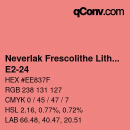 カラーコード: Neverlak Frescolithe Lithox Putop - E2-24 | qconv.com