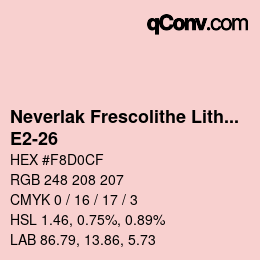 カラーコード: Neverlak Frescolithe Lithox Putop - E2-26 | qconv.com