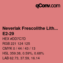 カラーコード: Neverlak Frescolithe Lithox Putop - E2-29 | qconv.com