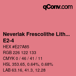 カラーコード: Neverlak Frescolithe Lithox Putop - E2-4 | qconv.com