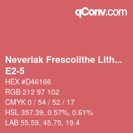 カラーコード: Neverlak Frescolithe Lithox Putop - E2-5 | qconv.com