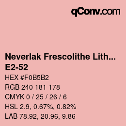 Farbcode: Neverlak Frescolithe Lithox Putop - E2-52 | qconv.com