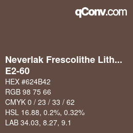 Farbcode: Neverlak Frescolithe Lithox Putop - E2-60 | qconv.com