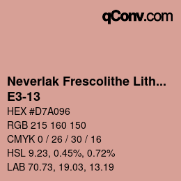 Farbcode: Neverlak Frescolithe Lithox Putop - E3-13 | qconv.com