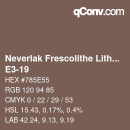 Farbcode: Neverlak Frescolithe Lithox Putop - E3-19 | qconv.com