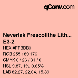 颜色代码: Neverlak Frescolithe Lithox Putop - E3-2 | qconv.com
