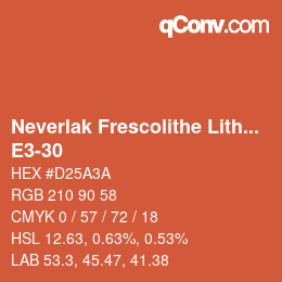 Farbcode: Neverlak Frescolithe Lithox Putop - E3-30 | qconv.com