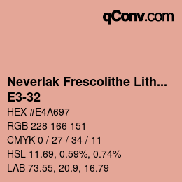 Farbcode: Neverlak Frescolithe Lithox Putop - E3-32 | qconv.com