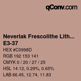 カラーコード: Neverlak Frescolithe Lithox Putop - E3-37 | qconv.com