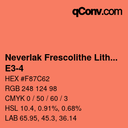 Código de color: Neverlak Frescolithe Lithox Putop - E3-4 | qconv.com