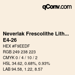 Farbcode: Neverlak Frescolithe Lithox Putop - E4-26 | qconv.com