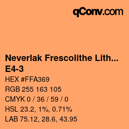 Código de color: Neverlak Frescolithe Lithox Putop - E4-3 | qconv.com