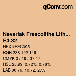 Farbcode: Neverlak Frescolithe Lithox Putop - E4-32 | qconv.com