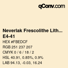 Code couleur: Neverlak Frescolithe Lithox Putop - E4-41 | qconv.com