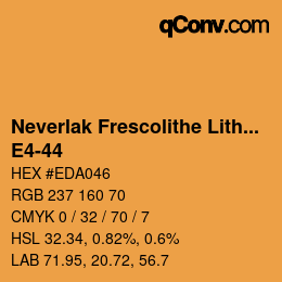 Código de color: Neverlak Frescolithe Lithox Putop - E4-44 | qconv.com