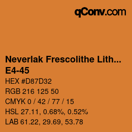 Farbcode: Neverlak Frescolithe Lithox Putop - E4-45 | qconv.com