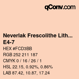 Farbcode: Neverlak Frescolithe Lithox Putop - E4-7 | qconv.com