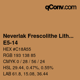 Farbcode: Neverlak Frescolithe Lithox Putop - E5-14 | qconv.com