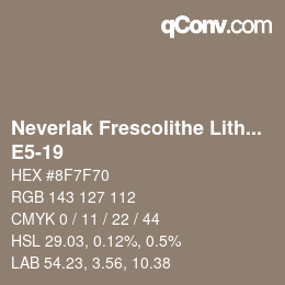 Farbcode: Neverlak Frescolithe Lithox Putop - E5-19 | qconv.com