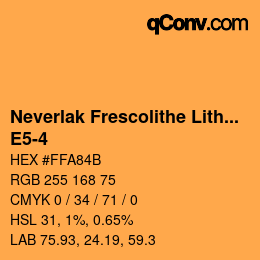 カラーコード: Neverlak Frescolithe Lithox Putop - E5-4 | qconv.com