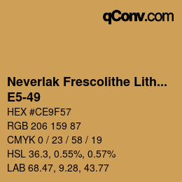 Code couleur: Neverlak Frescolithe Lithox Putop - E5-49 | qconv.com