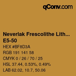 カラーコード: Neverlak Frescolithe Lithox Putop - E5-50 | qconv.com