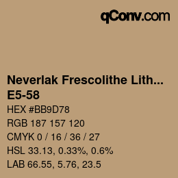 Farbcode: Neverlak Frescolithe Lithox Putop - E5-58 | qconv.com