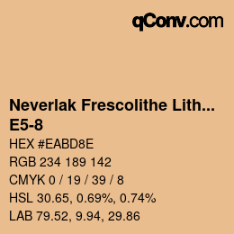 Farbcode: Neverlak Frescolithe Lithox Putop - E5-8 | qconv.com