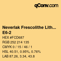Código de color: Neverlak Frescolithe Lithox Putop - E6-2 | qconv.com