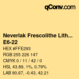 Farbcode: Neverlak Frescolithe Lithox Putop - E6-22 | qconv.com