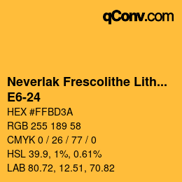 Color code: Neverlak Frescolithe Lithox Putop - E6-24 | qconv.com