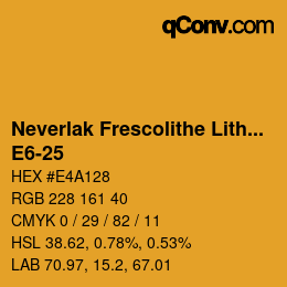 Code couleur: Neverlak Frescolithe Lithox Putop - E6-25 | qconv.com