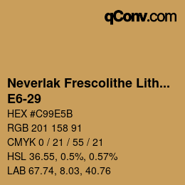 Code couleur: Neverlak Frescolithe Lithox Putop - E6-29 | qconv.com