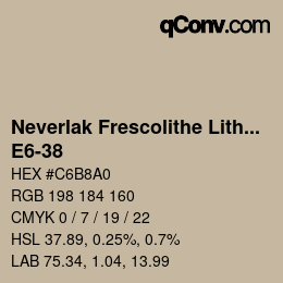 Farbcode: Neverlak Frescolithe Lithox Putop - E6-38 | qconv.com