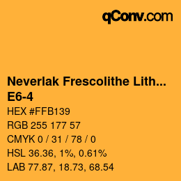 Código de color: Neverlak Frescolithe Lithox Putop - E6-4 | qconv.com