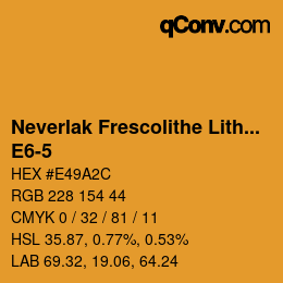 Código de color: Neverlak Frescolithe Lithox Putop - E6-5 | qconv.com