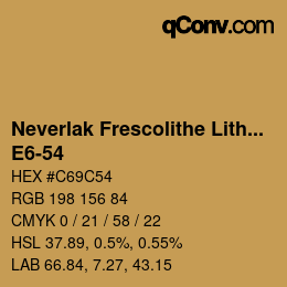 Code couleur: Neverlak Frescolithe Lithox Putop - E6-54 | qconv.com