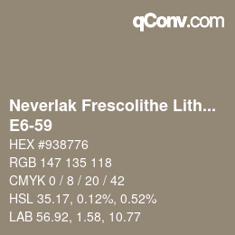 Code couleur: Neverlak Frescolithe Lithox Putop - E6-59 | qconv.com