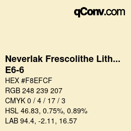 Farbcode: Neverlak Frescolithe Lithox Putop - E6-6 | qconv.com