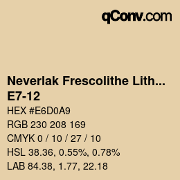 カラーコード: Neverlak Frescolithe Lithox Putop - E7-12 | qconv.com