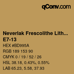 Código de color: Neverlak Frescolithe Lithox Putop - E7-13 | qconv.com