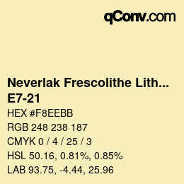 Code couleur: Neverlak Frescolithe Lithox Putop - E7-21 | qconv.com