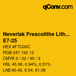 Farbcode: Neverlak Frescolithe Lithox Putop - E7-25 | qconv.com