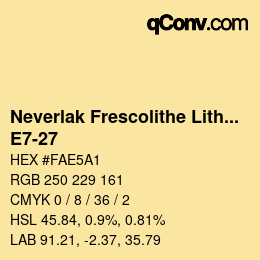 Code couleur: Neverlak Frescolithe Lithox Putop - E7-27 | qconv.com