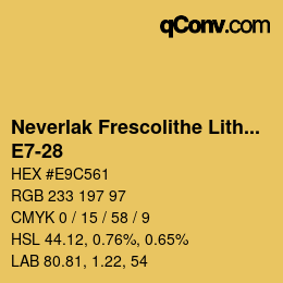 Farbcode: Neverlak Frescolithe Lithox Putop - E7-28 | qconv.com