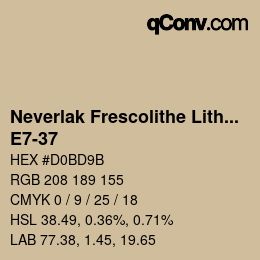 Code couleur: Neverlak Frescolithe Lithox Putop - E7-37 | qconv.com