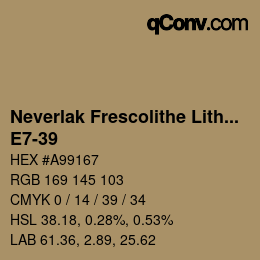 Farbcode: Neverlak Frescolithe Lithox Putop - E7-39 | qconv.com