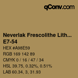 カラーコード: Neverlak Frescolithe Lithox Putop - E7-54 | qconv.com